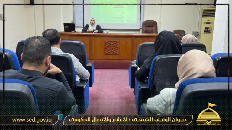 التدريب يقيم دورة عن “إعداد الوثائق القياسية” لموظفي الديوان